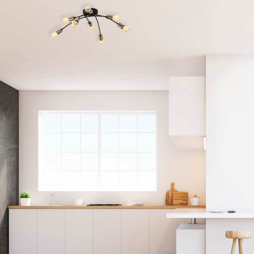 Csillár BANANA 8xE27/40W/230V