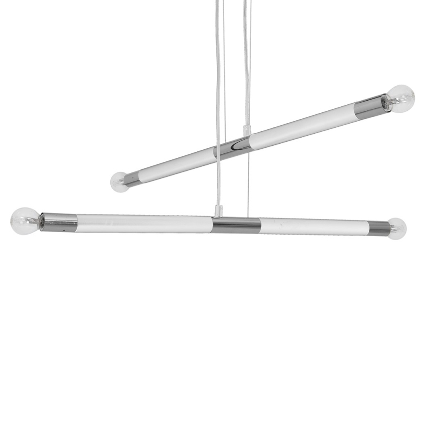 Csillár BASTONE WHITE 4xE14 / 40W / 230V