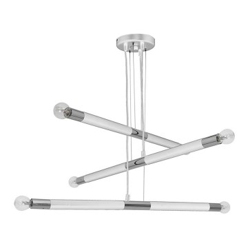 Csillár BASTONE WHITE 6xE14 / 40W / 230V