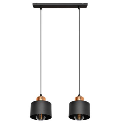 Csillár EDISON 2xE27/15W/230V