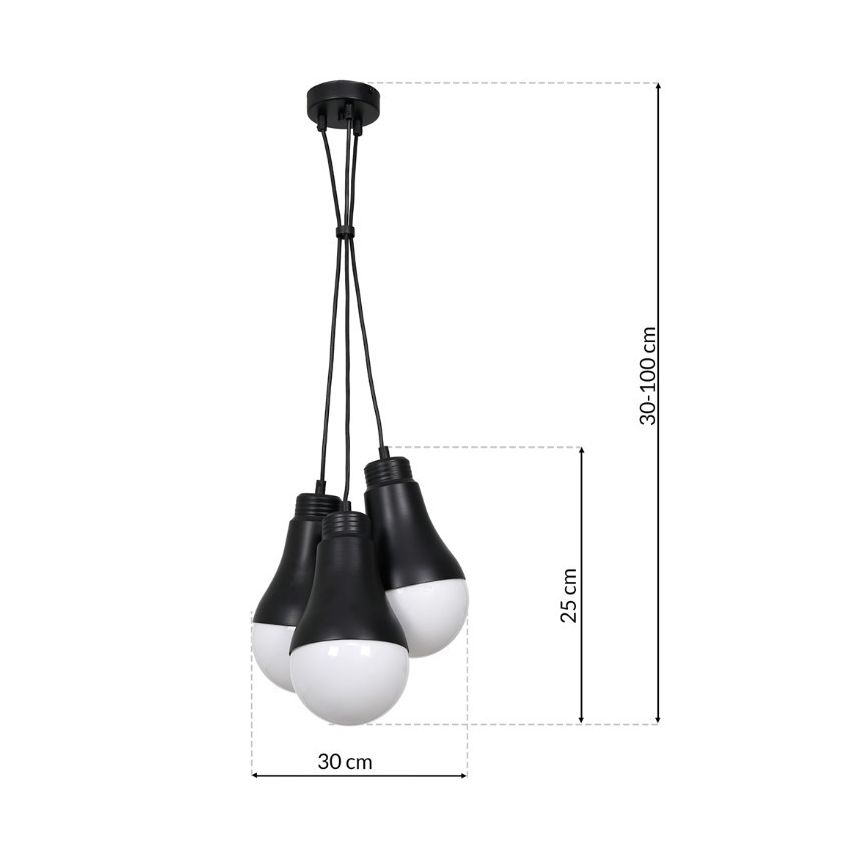 Csillár HELIOS 3xE14 / 40W / 230V
