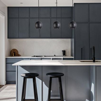 Csillár kábelen 1xGU10/10W/230V, átm. 11 cm, tömör kőris