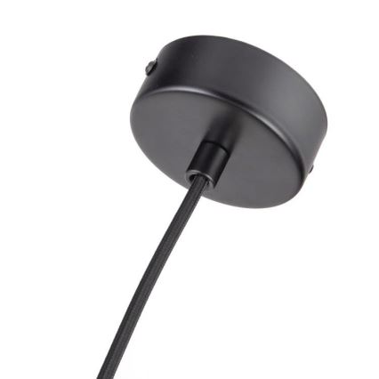 Csillár kábelen 1xGU10/10W/230V, átm. 11 cm, tömör kőris