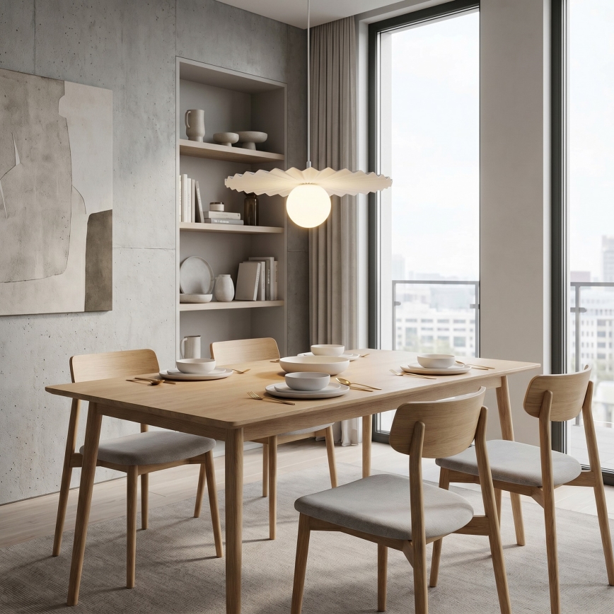 Csillár kábelen UMBRA 1xG9/8W/230V fehér