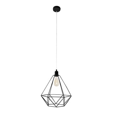 Csillár KARO LARGE 1xE27/15W/230V fekete