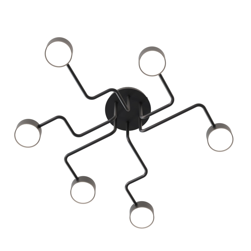 Csillár KURAGE 6xGX53/12W/230V fekete