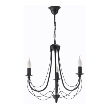 Csillár láncon AUREA 3xE14/40W/230V