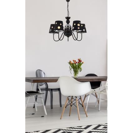 Csillár láncon BATLEY 5xE14/60W/230V