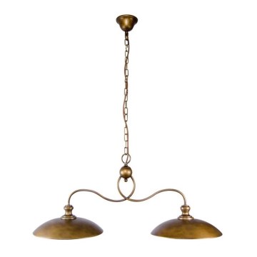 Csillár láncon ELZA 2xE27/60W/230V