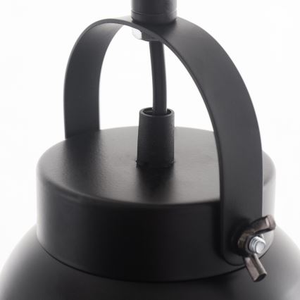 Csillár láncon IRON 1xE27/60W/230V