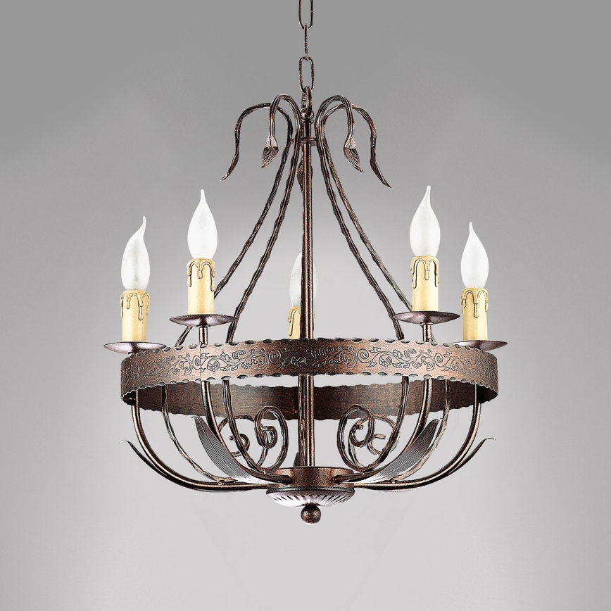 Csillár láncon LOARA 10xE14/60W/230V