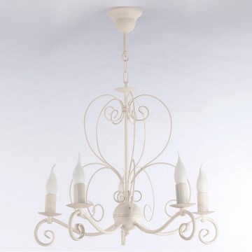 Csillár láncon LOOK 5xE14/40W/230V