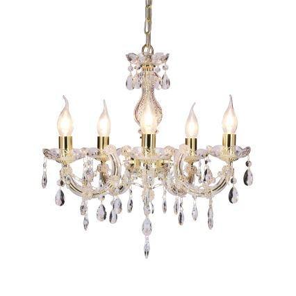 Csillár láncon MARIA TERESA 5xE14/40W/230V