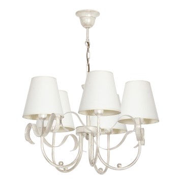 Csillár láncon MOTTO 5xE14/60W/230V