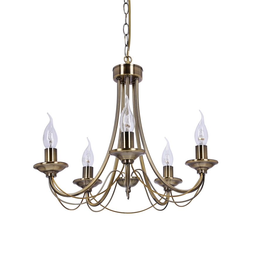 Csillár láncon MUZA 5xE14/40W/230V