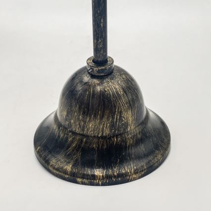 Csillár láncon RETRO 2xE27/60W/230V bronz/patinás