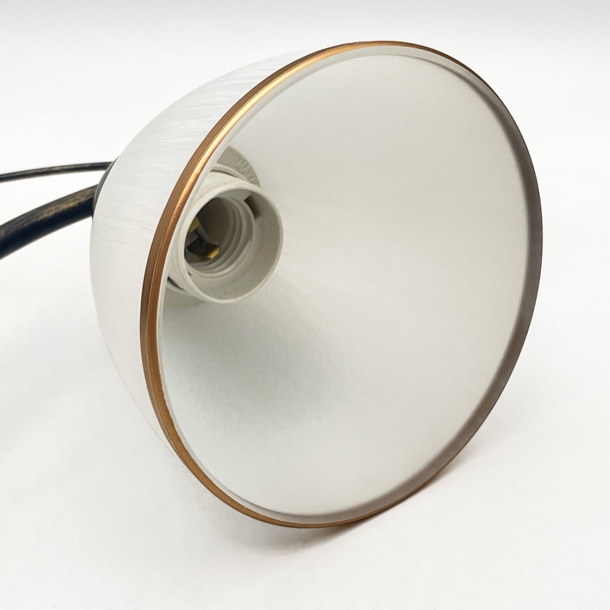 Csillár láncon RETRO 2xE27/60W/230V bronz/patinás