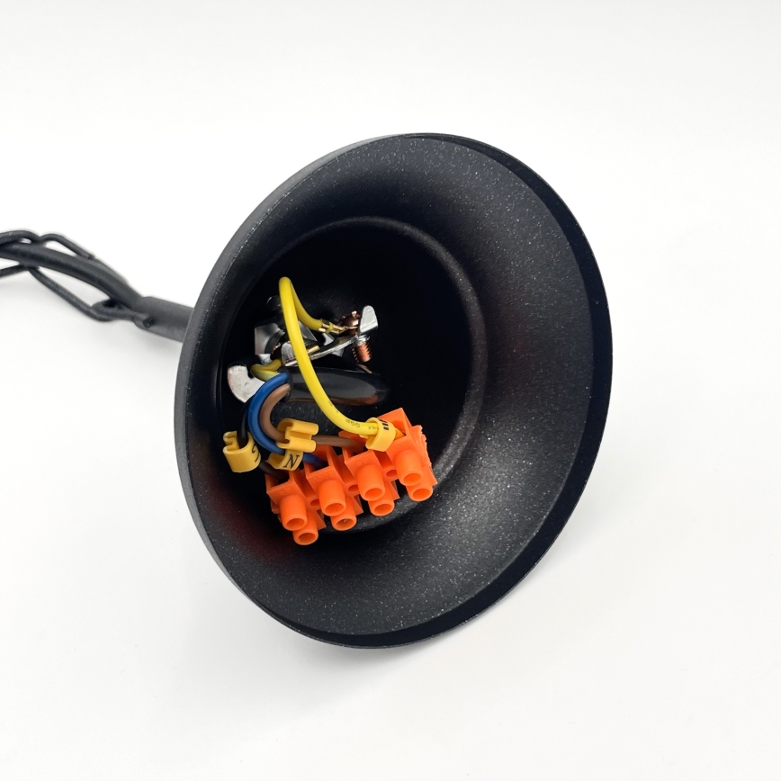 Csillár láncon RETRO 2xE27/60W/230V fekete