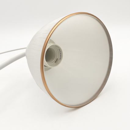 Csillár láncon RETRO 2xE27/60W/230V matt fehér