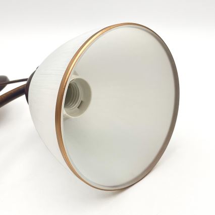 Csillár láncon RETRO 2xE27/60W/230V réz/patinás