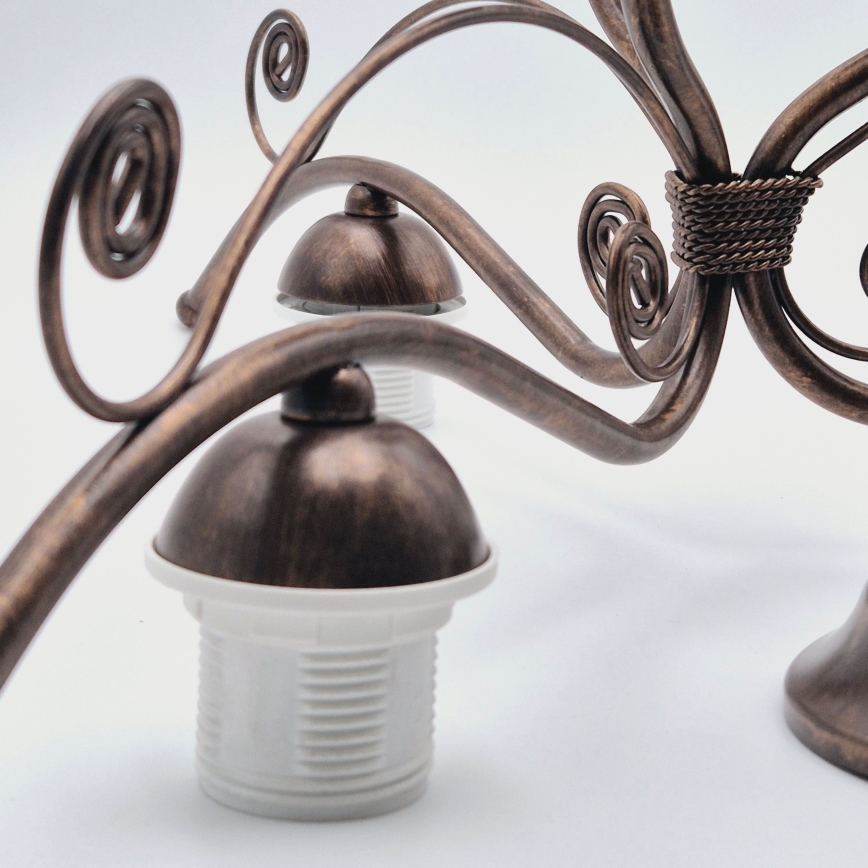 Csillár láncon RETRO II 3xE27/60W/230V