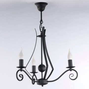 Csillár láncon SEDAR 3xE14/40W/230V