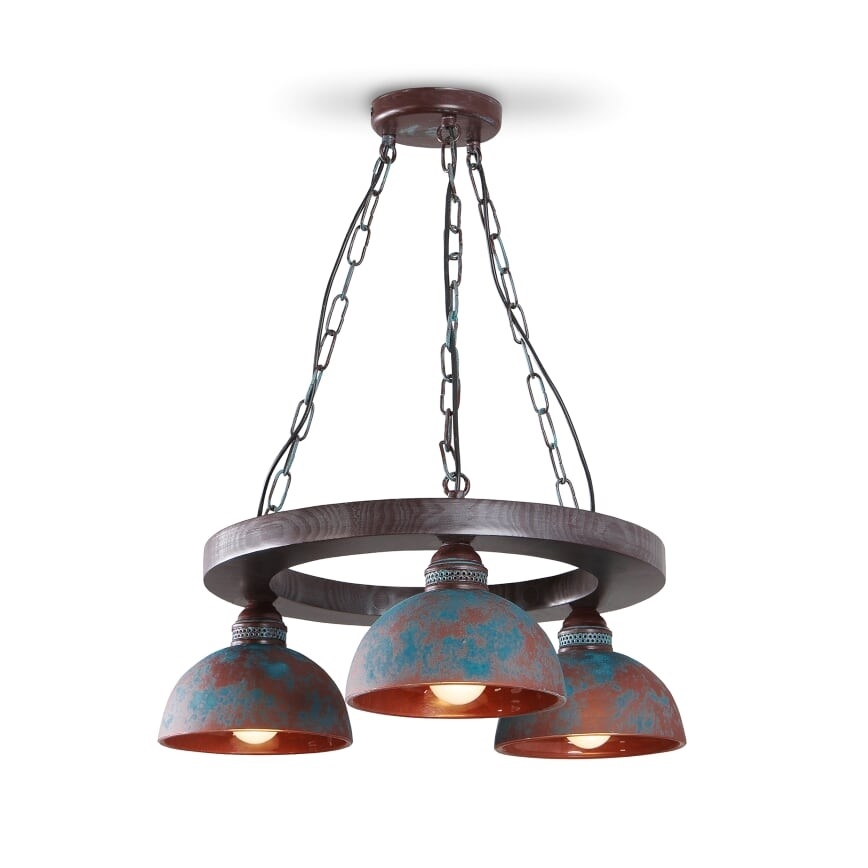 Csillár láncon VIRIONI 3xE27/60W/230V