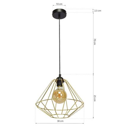 Csillár LUPO 1xE27/60W/230V