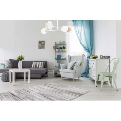 Csillár MINERVA 2xE27/15W + 2xE14/10W/230V fehér