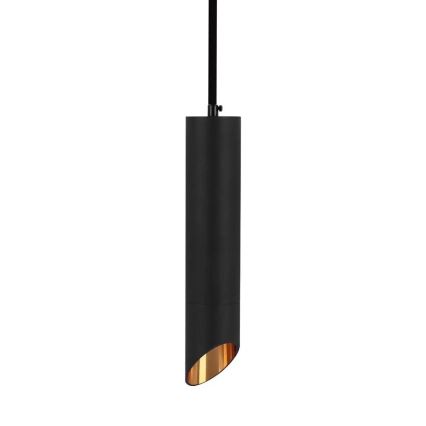 Csillár rúdon 1xGU10/35W/230V 20 cm fekete