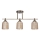 Csillár rúdon 3xE14/60W/230V réz