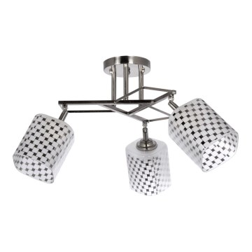 Csillár rúdon 3xE27/60W/230V