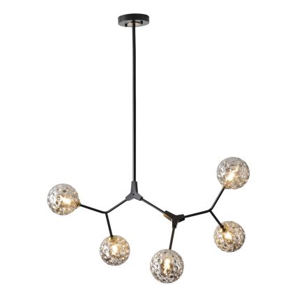 Csillár rúdon 5xG9/15W/230V szürke