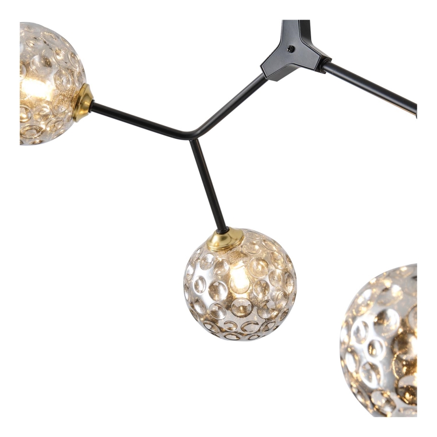 Csillár rúdon 5xG9/15W/230V szürke