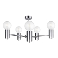 Csillár rúdon ARD 5xE27/60W/230V fényes króm