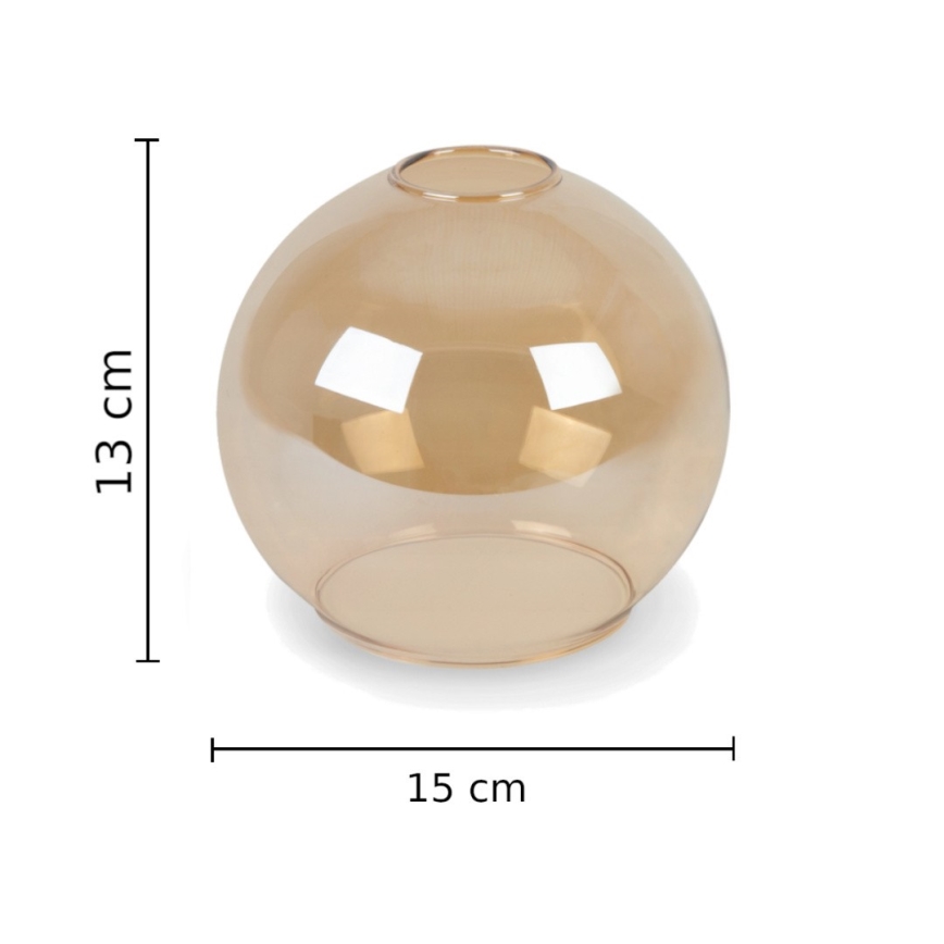 Csillár rúdon FLEX 3xE27/60W/230V fekete/füstös bézs