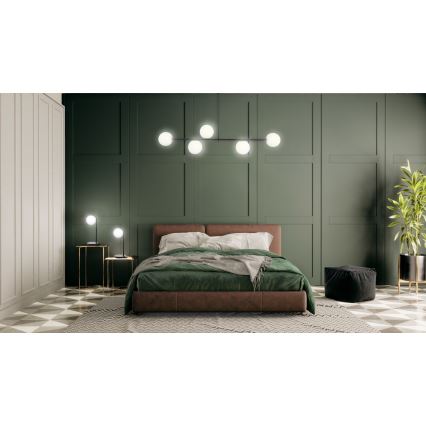 Csillár rúdon GAMA 5xG9/12W/230V fekete