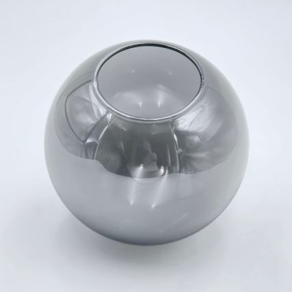 Csillár rúdon LILOU 4xE14/5W/230V matt króm/füstös