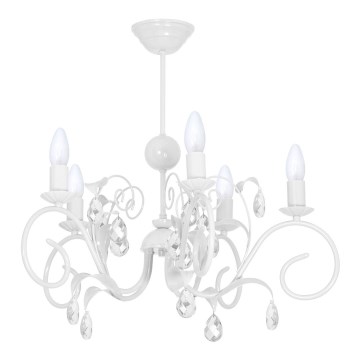 Csillár rúdon LIVIA 5xE14/60W/230V