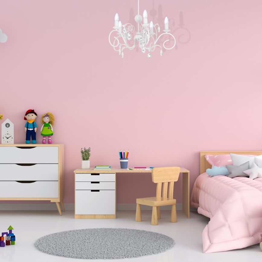 Csillár rúdon LIVIA 5xE14/60W/230V