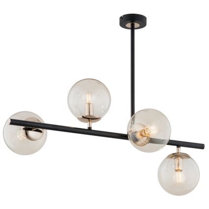 Csillár rúdon LURO 4xE14/40W/230V