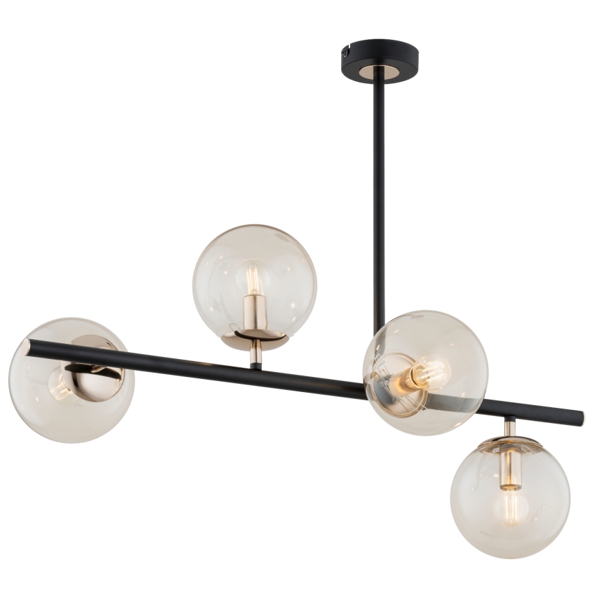 Csillár rúdon LURO 4xE14/40W/230V