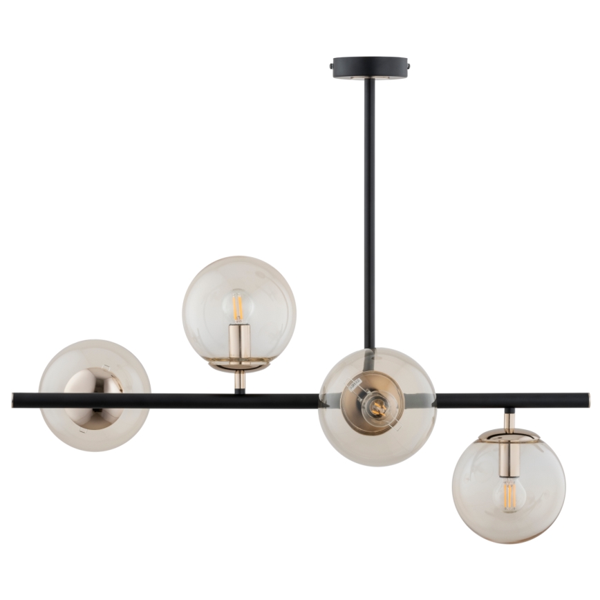 Csillár rúdon LURO 4xE14/40W/230V