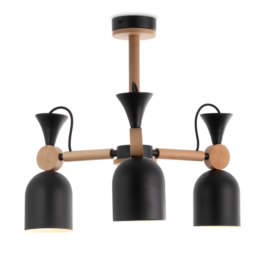 Csillár rúdon MONTE 3xE27/60W/230V