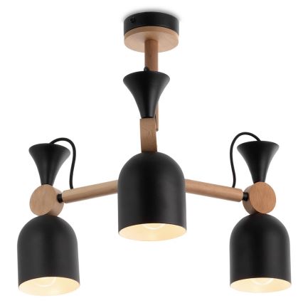 Csillár rúdon MONTE 3xE27/60W/230V