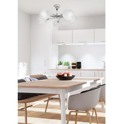 Csillár rúdon RAUL 5xE14/40W/230V