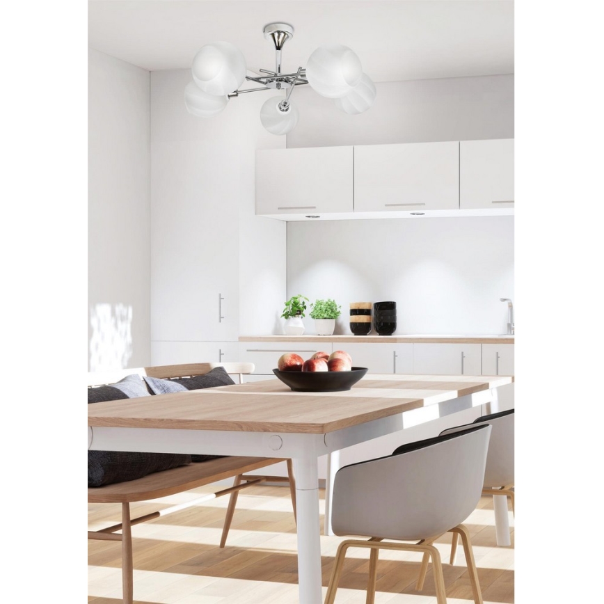 Csillár rúdon RAUL 5xE14/40W/230V