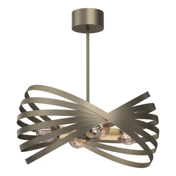 Csillár rúdon  SPARKLE 4xE27/15W/230V réz