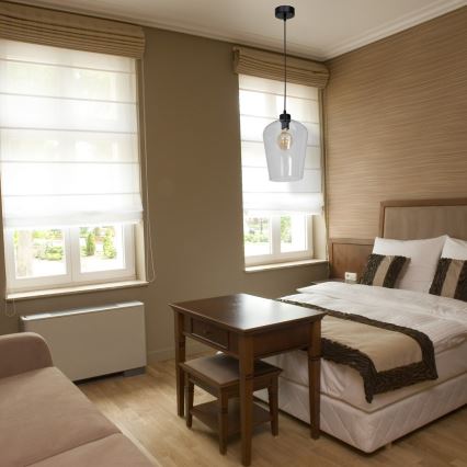 Csillár SANTIAGO 1xE27 / 60W / 230V átlátszó