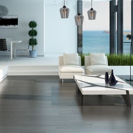 Csillár SANTIAGO 3xE27 / 60W / 230V fekete